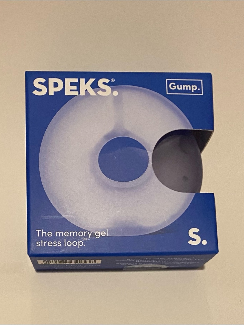 Gump Memory Gel Stress Loop - Blue
